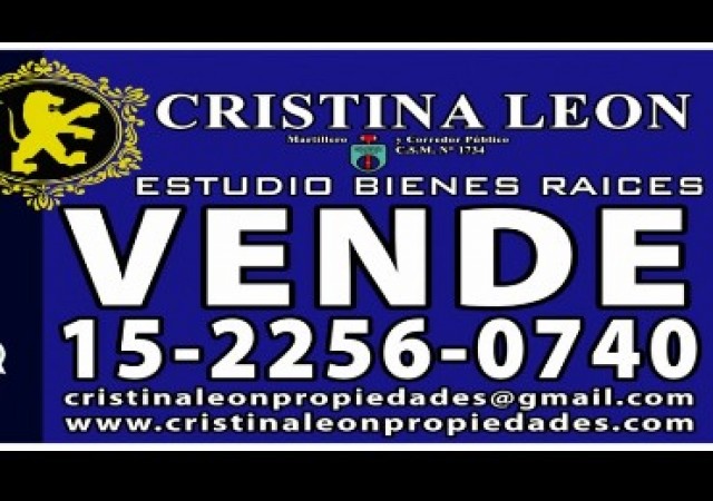 CHALET 5 AMB C/PARQUE Y GARAGE. (LOS POLVORINES)