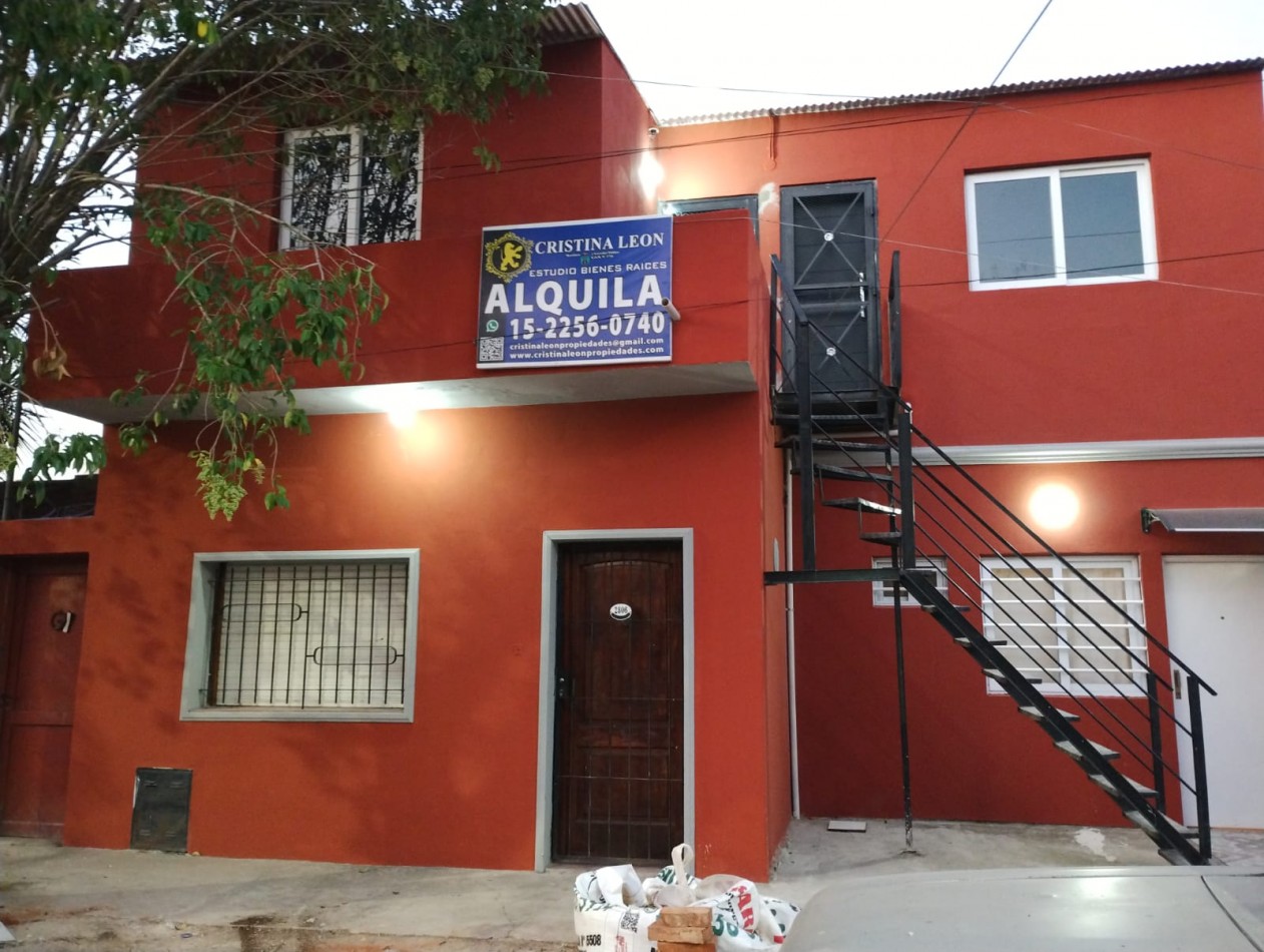 DEPARTAMENTO 2 AMB. PLANTA ALTA C/ BALCON