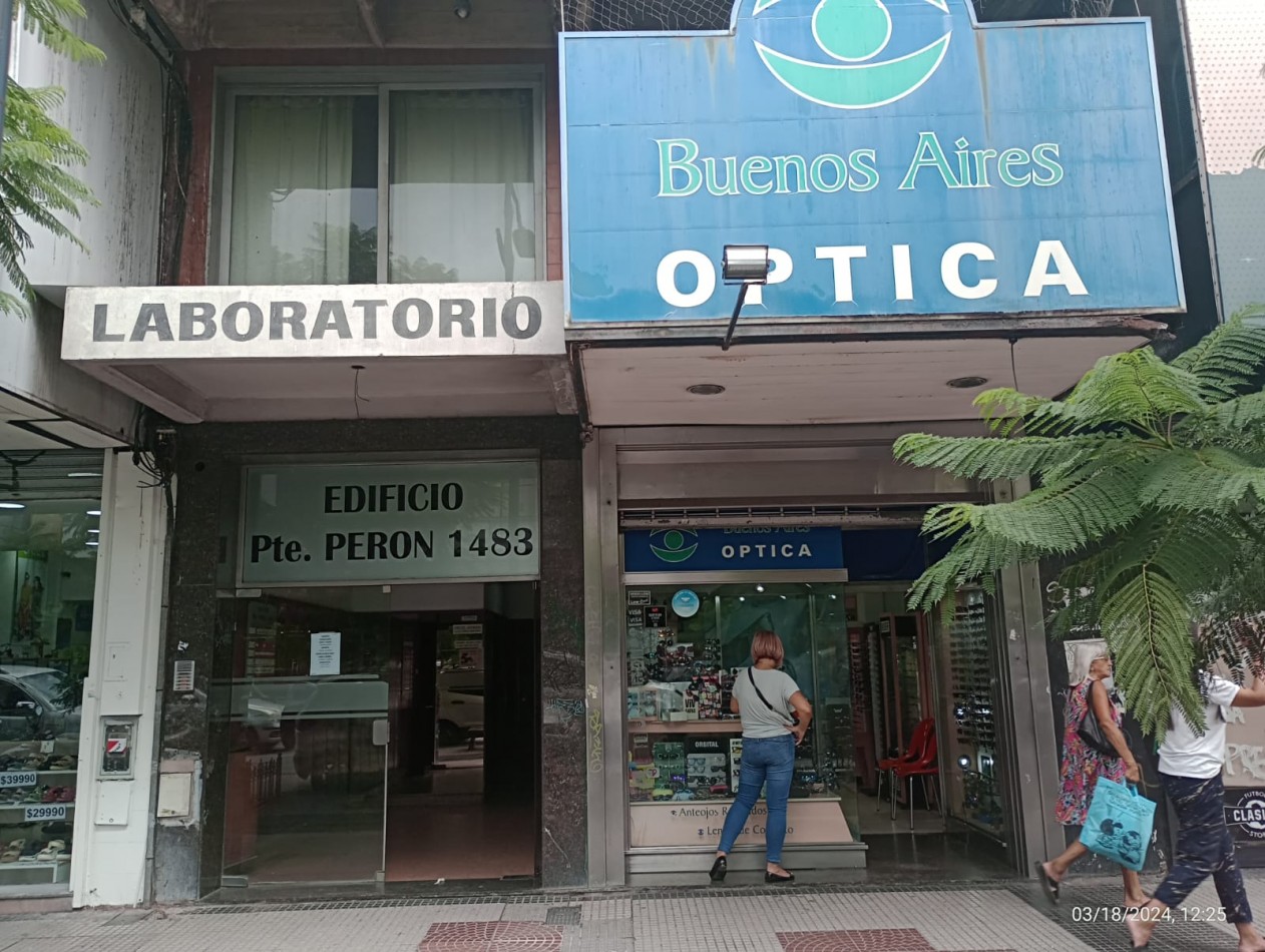 PREDIO DE 120 M2. CENTRO SAN MIGUEL AV. PTE. PERON FTE. A LA PLAZA