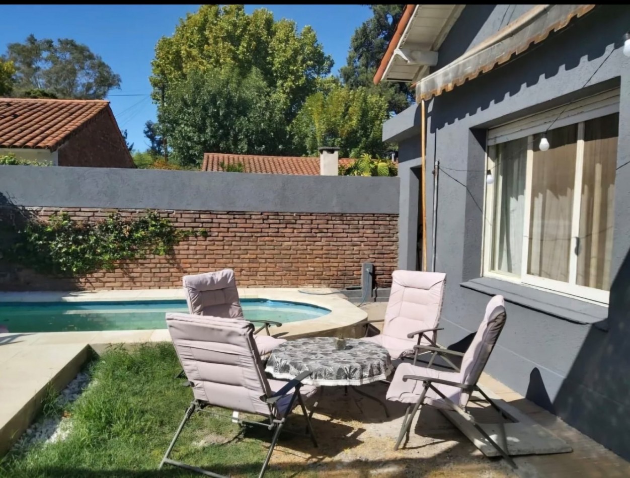 CHALET C / PILETA, QUINCHO Y PARRILLA