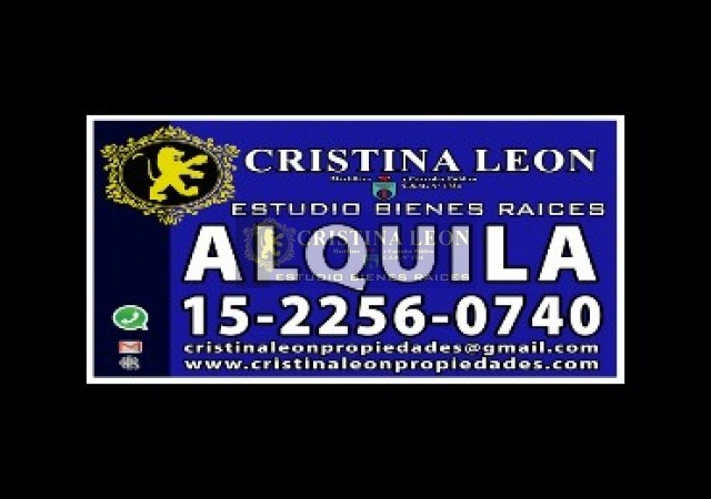 MONOAMBIENTE C/ BALCON S/ AV. PTE. PERON