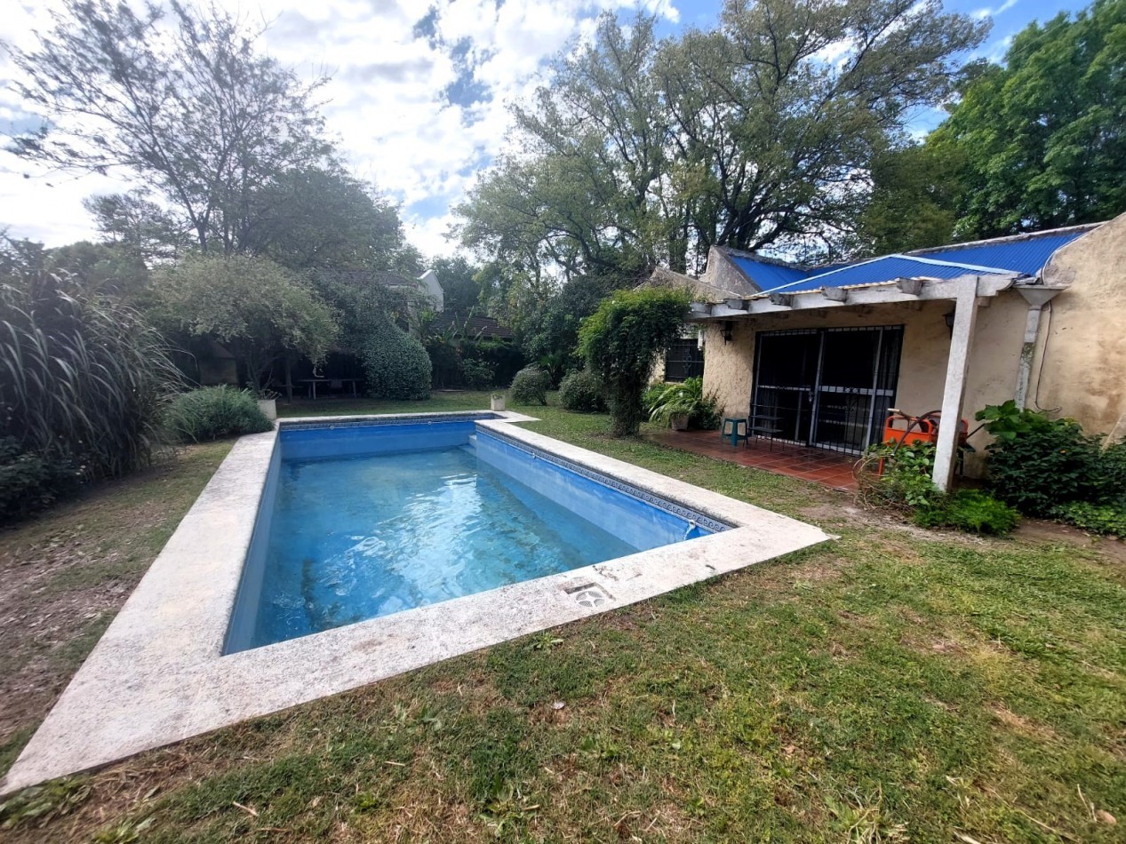 CASA QUINTA 5 AMB. PARQUE/ PISCINA (LOS NOGALES) ALQUILER ANUAL