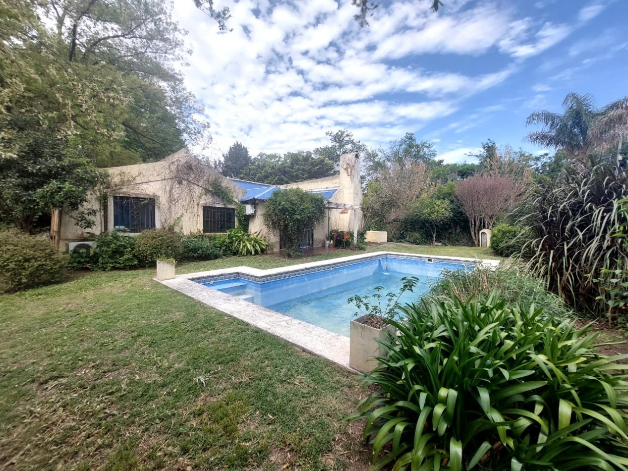 CASA QUINTA 5 AMB. PARQUE/ PISCINA (LOS NOGALES) ALQUILER ANUAL