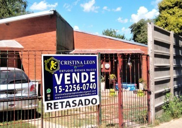  CASA  4 AMB. C/COCHERA Y JARDIN. (LOS POLVORINES)