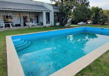 CASA   5 AMB.  1.663  M2. C/PISCINA (DON TORCUATO) 